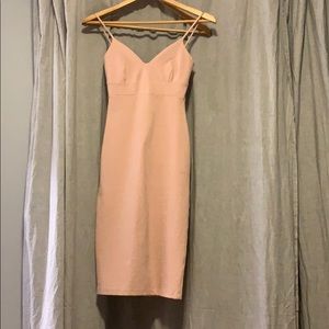 Lulus size xs dusty pink bodycon dress